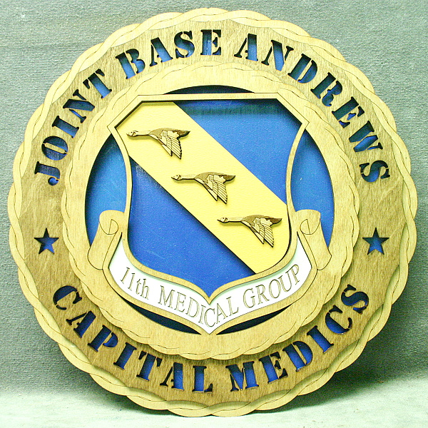 Air Force 11th Medical Group Wall Tribute